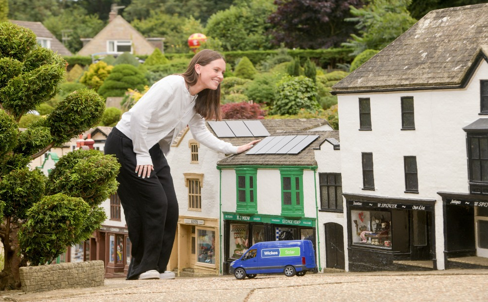 Miniature Solar Revolution: Solar Panels Pop Up In Model Village 